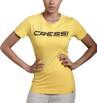 Cressi T-Shirt, Lady, Jaune Noir, L