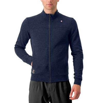 CASTELLI Unisex Vigorelli Track JKT Jas, Savile Blue, L, Savile Blue, L