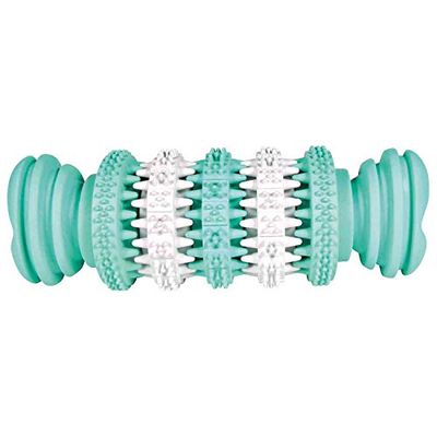 Trixie Denta Fun Natural Rubber Mint Flavour Bone, 15 cm, 1 pezzo