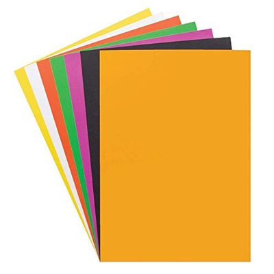 Baker Ross AX171 Paquete De Papel Y Tarjeta De Halloween- Paquete De 100, Suministros De Artesanía Espeluznante Para Creatividad Y Decoraciones Para Niños