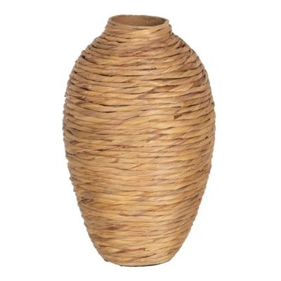 BigBuy Home Flower Vase Natural Fibre 26 x 26 x 41 cm