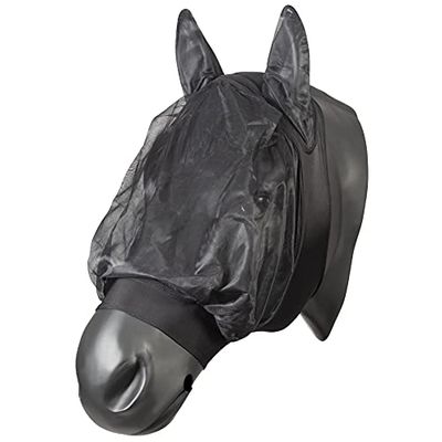 PFIFF 101977 masque anti-mouches, noir, taille: Full/ demi-sang