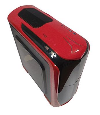 Gammec CASHRO Case Gaming, Shield, Rosso