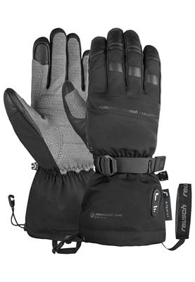 Reusch Advanced Heat R-TEX® XT, guanti invernali, caldi, impermeabili, antivento e traspiranti, unisex, guanti da neve, guanti da sci per uomo e donna, 9,5