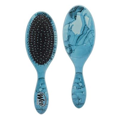 WetBrush Original Detangler Hair Brush, Ultra Soft Intelliflex Bristles to Gently Separate Knots With Ease, Wet Brush Detangler Is Gentle on Hair, Terrain Textures Collection, Artic Blue