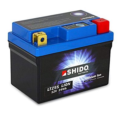 shido ltz5s Lion – S bateria de lítio, lítio azul (preço inclui 7,50 pfand)