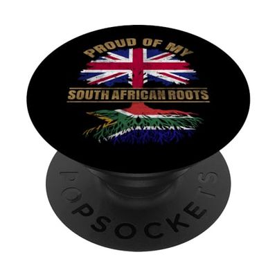 Proud of my South African Roots South Africa Heritage PopSockets Adhesive PopGrip