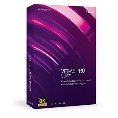 VEGAS Pro|18 SUITE|1 Device|Perpetual Licence|PC|Disc