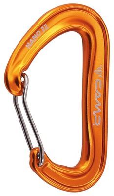 CAMP Unisex Nano 22 karbinhake, orange, en storlek
