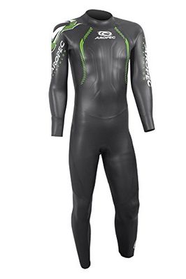 Aropec Combinaison pour Homme Flying Fish Natation plongée XL Noir/Vert