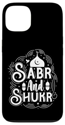 Sabr and Shukr Arabic Script Arabic Calligraphy Sabr Case for iPhone 13