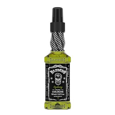 Bandido Eau de Cologne Homme SYDNEY 150 ml - After Shave Men Eau parfumée après-rasage pour homme, parfum longue durée prévient le feu du rasoir Soin après le rasage