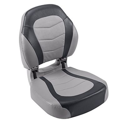 Wise Torsa 3156 - Sedile Pieghevole per Barca a 2 posti, Colore: Marmo/Antracite