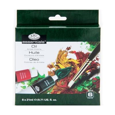 Royal & Langnickel Olieverf, 21 ml, 6 stuks