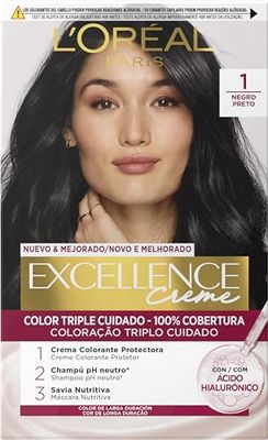 L'Oréal Expert Professionnel Excellence Crème Tinte 1 Negro Teinte