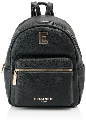 Ermanno Firenze EBA, vuxen unisex väska, svart, svart