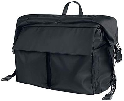 Urban Classics Nylon XXL Traveller Bag Borsone, 59 cm, 22 liters, Nero (Blk)