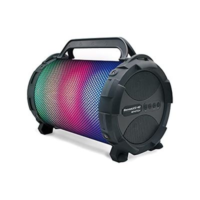 iSnatch BazooLED 40-40W Altavoz Bluetooth para Exteriores con Luces DiscoLED