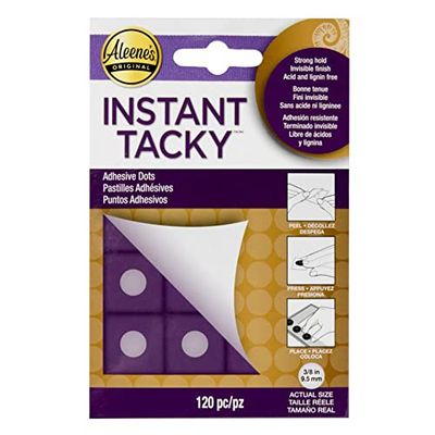 Aleenes, Ilovetocreate Instant Tacky Glue Dots 3/8 Inch, Assorted, 3.8 inch
