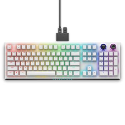 Dell Alienware Tri-Mode Wireless Gaming Keyboard - AW920K (Lunar Light)