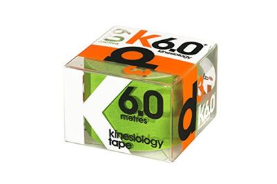 D3 Unisex K6.0 K-tape D3TAPE K6 0 K TAPE 50MM X 6M LIME, limoen, 50mm x 6m UK