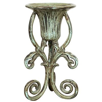 Biscottini Base Pierre d'extérieur | Décoration pour Balcon | Porte-Pots d'intérieur pour Fleurs et Plantes, 23x42