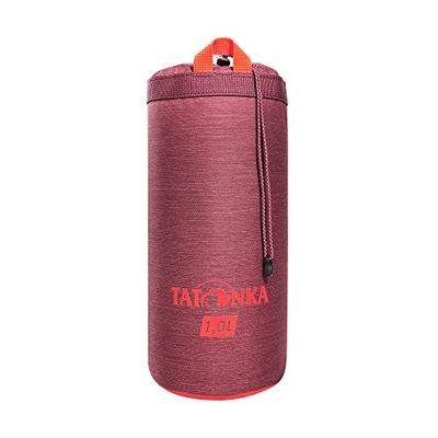 Tatonka Thermo Bottle Cover 1L - isolerende beschermhoes voor drinkflessen met een volume van 1 liter - bordeauxrood