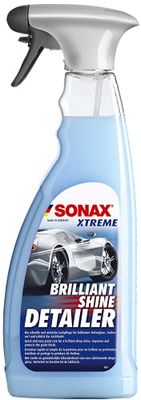 SONAX XTREME Brilliant shine detailer (750 ml) entretien et nettoie rapide et simple la peinture avec l'effet déperlant | Réf: 02874000-810, bleu