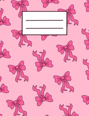 Notebook: Croquette & Bows Notebook - 8.5 x 11, College Ruled, 100 pages, fun and cute for school or work: Notebook: Croquette & Bows Notebook - 8.5 x ... 100 pages, fun and cute for school or work