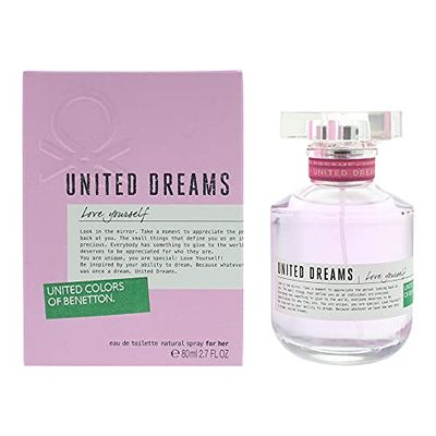 Benetton United Dreams Love Yourself Woman 80Ml Edt Spray