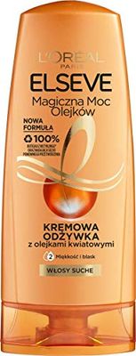 L'Oreal Paris Hair Care Elseve Balsamo per capelli secchi Magic Power degli oli essenziali, 200 ml