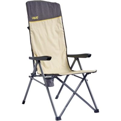 Uquip Chaise de Camping Justy XL - Chaise Pliante - Chaise de Plage - Réglable - 120 kg