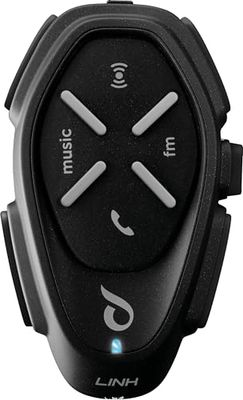 INTERPHONE INTERPHOLINKTP Auriculares Bluetooth mãos livres para capacete moto, para 2 motoristas, até 12 horas, rádio FM, MP3, GPS, IP67, universal - [2 peças].