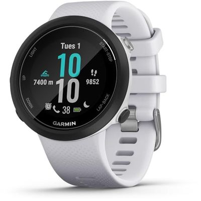 GARMIN Swim 2, Zwem Horloge, Health Smartwatch, GPS, Waterdicht, Hartslagmeting, Tempowaarschuwingen en Training Registratie, Trainingsplannen, 7 Dagen Batterijduur