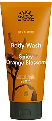 Urtekram Tvättlotion – alla hudtyper – kryddig orange blomma – vegan, biologisk, naturligt ursprung, 200 ml