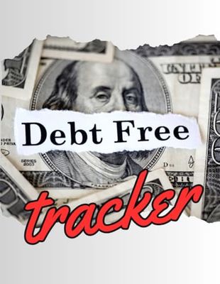 Debt Free Tracker: Debt Payoff Planner Debt Snowball Tracker Manage Control Your Financial Situation Track Your Debt