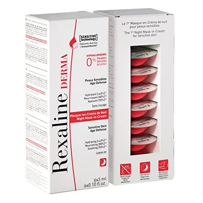 Rexaline Derma Night Mask in Cream 6 x 3 ml