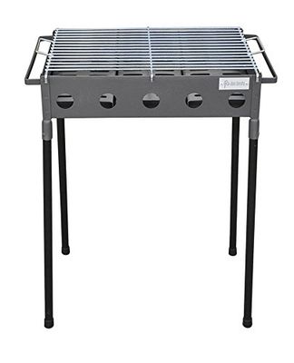 Flores Cortés 33206 Barbecue avec Pieds Noir 67 x 33 x 60 cm