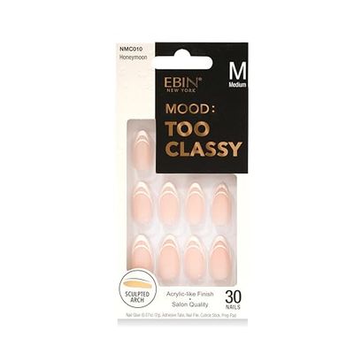 EBIN NEW YORK 3D Nail Mood: Too Classy - Honeymoon (30 Nails Pack)