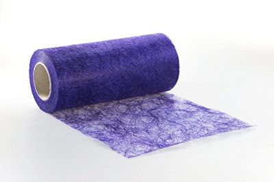 Unbekannt 25 m sizo Flor® Original fita de mesa caminho de mesa 20 cm, cor: Lavanda