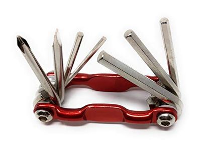 System-S Unisex - Tool Kit voor volwassenen, rood, standaard