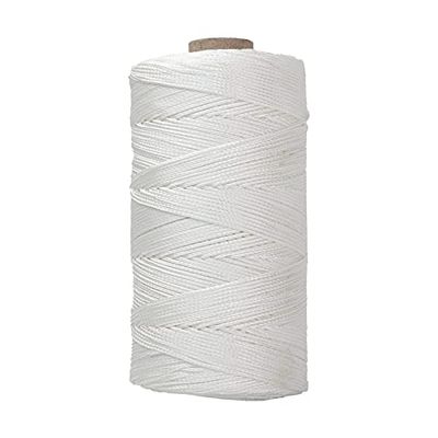 WHITE NYLON TWISTED ROPE - TORTIGLIA NYLON 210/12 1LB