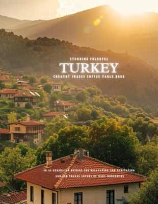 Stunning Colorful Turkey Country Images Coffee Table Book: 40 AI-Generated Designs for Relaxation and Meditation and for Travel Lovers