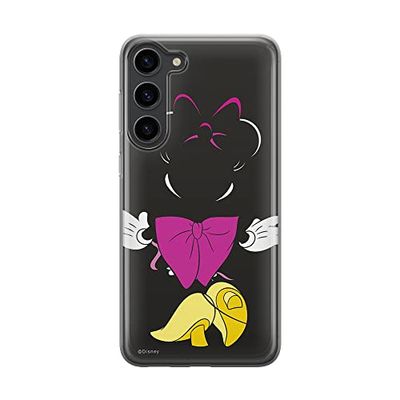 ERT GROUP mobiltelefonfodral för Samsung S23 originalt och officiellt licensierat Disney mönster Minnie 010 optimalt anpassad till formen på mobiltelefonen, fodral tillverkad av TPU-plast