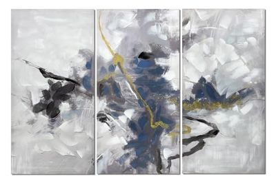 TRIPTICO LIENZO ABSTRACTO