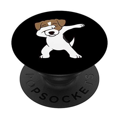 PopSockets Dabbing Jack Russell Terrier PopGrip Intercambiabile