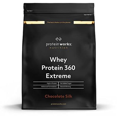 Protein Works - Protéine Whey 360 Extrême | Premium Whey Shake | Apport protéinés | Protéines haut de gamme | 17 Servings | Chocolat Onctueux | 600g