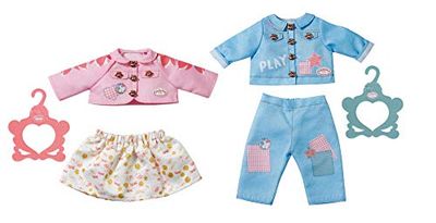 Baby Annabell Outfit Boy & Girl 43cm - Easy for Small Hands, Creative Play Promotes Empathy & Social Skills, For Toddlers 3 Years & Up