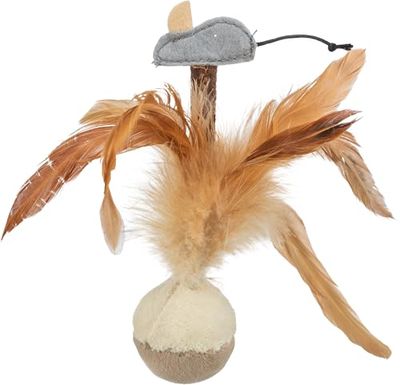 Trixie Bobo - Volano con topolino, 15 cm