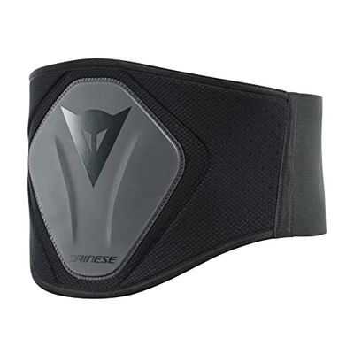 Dainese Lumbar Belt High, regulowany pas lędźwiowy, czarny, S
